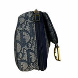 Dior Zip Pouch Saddle clutch bag