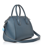 GIVENCHY  Sugar Goatskin Small Antigona Oil Blue