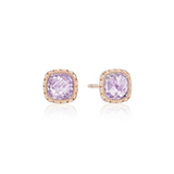 TACORI 5MM CUSHION ROSE AMETHYST STUDS In-Store
