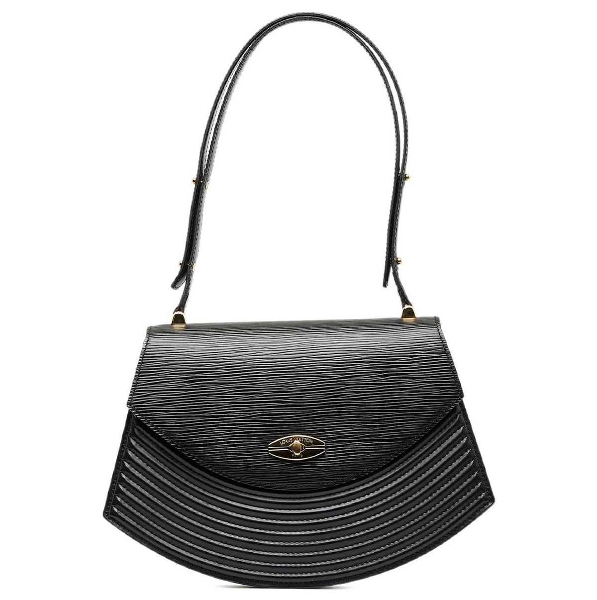 LOUIS VUITTON Epi Coblanc Shoulder Bag Black LOUIS VUITTON Epi Coblanc Shoulder Bag Black M52292 LV Auth  main image 2