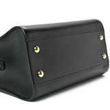 SAINT LAURENT  Calfskin Monogram Baby Cabas Black