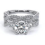 Verragio Renaissance-962w White Gold 14k-18k & Platinum Engagement Ring