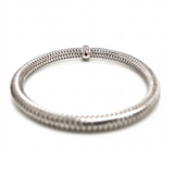 Roberto Coin Primavera Gold And Diamond Bangle Bracelet