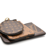 LOUIS VUITTON  Reverse Monogram Giant Trio Pouch Pre-Owned