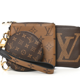 LOUIS VUITTON  Reverse Monogram Giant Trio Pouch Pre-Owned