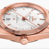 OMEGA Constellation Globemaster Automatic Chronometer Silver Dial Men's Leather Watch 130.53.39.21.02.001