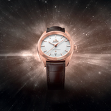 OMEGA Constellation Globemaster Automatic Chronometer Silver Dial Men's Leather Watch 130.53.39.21.02.001