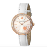Swarovski Daytime White Heart Watch