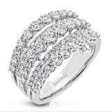 FASHION RING IN 18K GOLD WITH DIAMONDS By Simon G In-Store