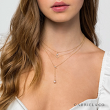 14K Yellow Gold Diamond Bujukan Pendant Necklace