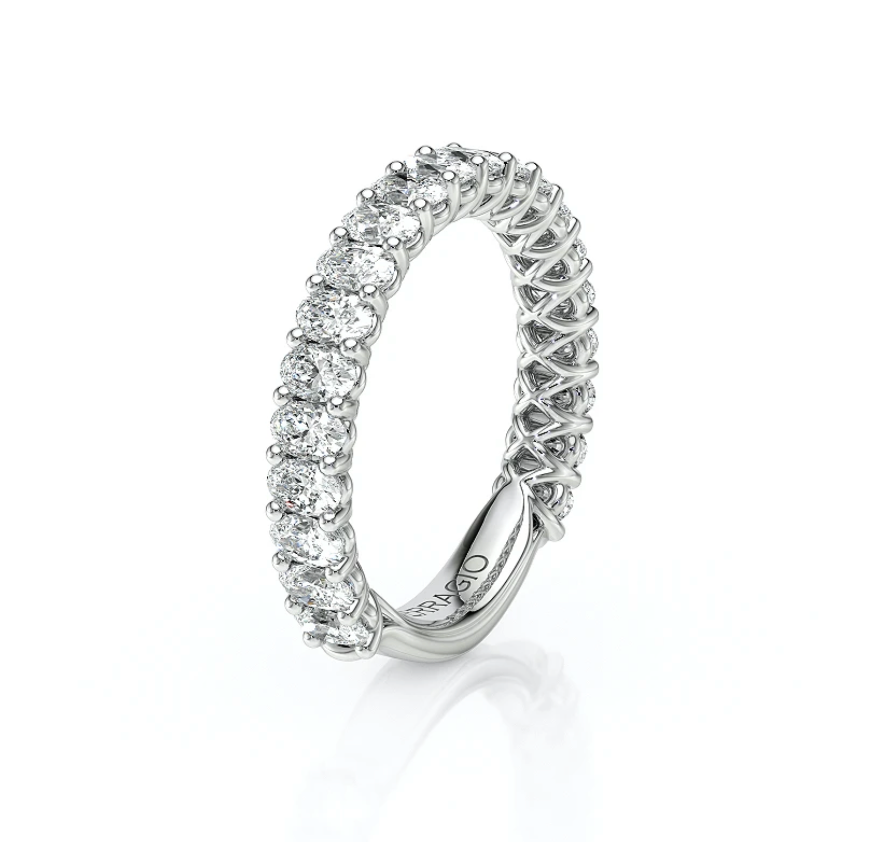 Verragio Platinum Lumino Collection Diamond Wedding Band