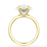 Tacori 18k Gold Oval Solitaire Engagement Ring | Founder's Collection In-Store
