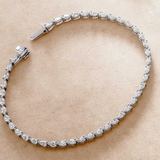 Tacori Stilla - Pear Diamond Tennis Bracelet 18kt