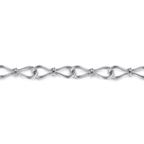 Bujukan Stirrup Link 925 Sterling Silver Bracelet