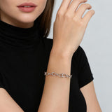 Bujukan Stirrup Link 925 Sterling Silver Bracelet