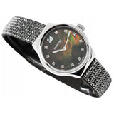 Swarovski Dreamy Black Dial Stainless Steel Bracelet Watch