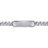 Gabriel Co Solid Cuban Chain Bracelet ID 925 Sterling Silver 10mm In-Store