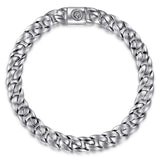 925 Sterling Silver Cuban Link Chain Bracelet