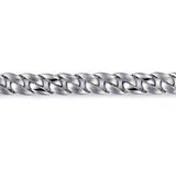925 Sterling Silver Cuban Link Chain Bracelet