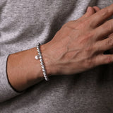 Gabriel & Co. Fashion 925 Sterling Silver Faceted Bead Bracelet | In-Store