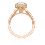 Tacori 18kt Rose Gold Pretty In Pink Engagement Ring 55-2CU65PK In-Store