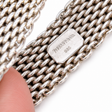 Tiffany & Co Authentic Tiffany & Co. Somerset Mesh Bracelet & Ring Set | Sterling Silver 925 Unisex