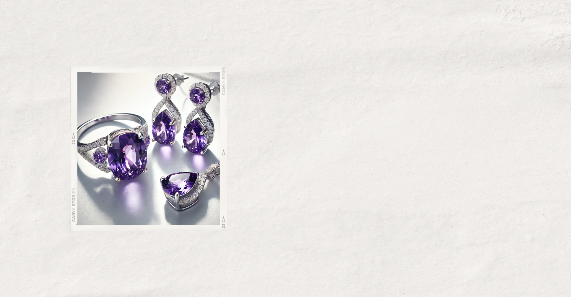 The beauty of our Amethyst Collection