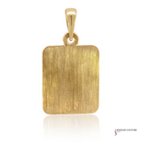 14K Yellow Gold Khai Pendant – Symbol of Life and Blessing