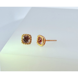 TACORI 5MM CUSHION ROSE AMETHYST STUDS In-Store