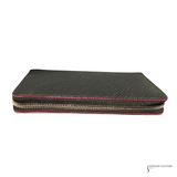 Louis Vuitton Epi Zippy Long Wallet Black Hot Pink