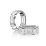 Verragio VWD-7910 Satin-Finish Diamond Men's Wedding Band - view 3