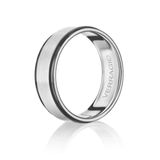 Verragio 14K White Gold Men's Wedding Band VWS-204 In-Store