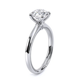 Verragio Platinum ROUND SOLITAIRE PLATINUM ENGAGEMENT RING - REN-SOL304 In-Store