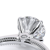 Verragio Platinum ROUND SOLITAIRE PLATINUM ENGAGEMENT RING - REN-SOL304 In-Store