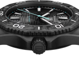 TAG Heuer Aquaracer Professional 200 Solargraph WBP1112.FT6199 | 40mm Black DLC Watch