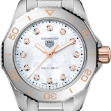 TAG Heuer Aquaracer Professional 200 WBP1450.BA0622 Diamond Dial Watch | 30mm Stainless Steel Quartz