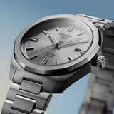 Tissot PRC 100 Solar Quartz 39mm Silver Dial Watch T151.422.11.031.00 | Lightmaster Solar Technology