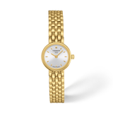 Tissot Lovely 19.5mm T058.009.33.031.00 Silver Dial Gold PVD Women's Watch