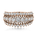 Simon G. LR1178 yellow gold diamond anniversary band, alternate view