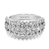 Simon G. LR1178 diamond anniversary band, additional view