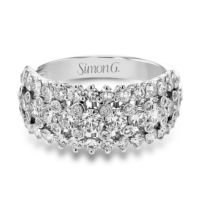 Simon G. LR1178 diamond anniversary band, additional view