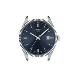 Tissot Ballade 40mm blue dial close-up