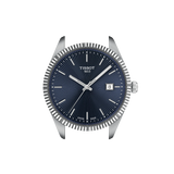 Tissot Ballade 40mm blue dial close-up