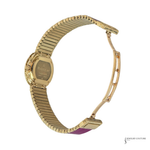 Buccellati Eliochron 18K gold bracelet with folding clasp