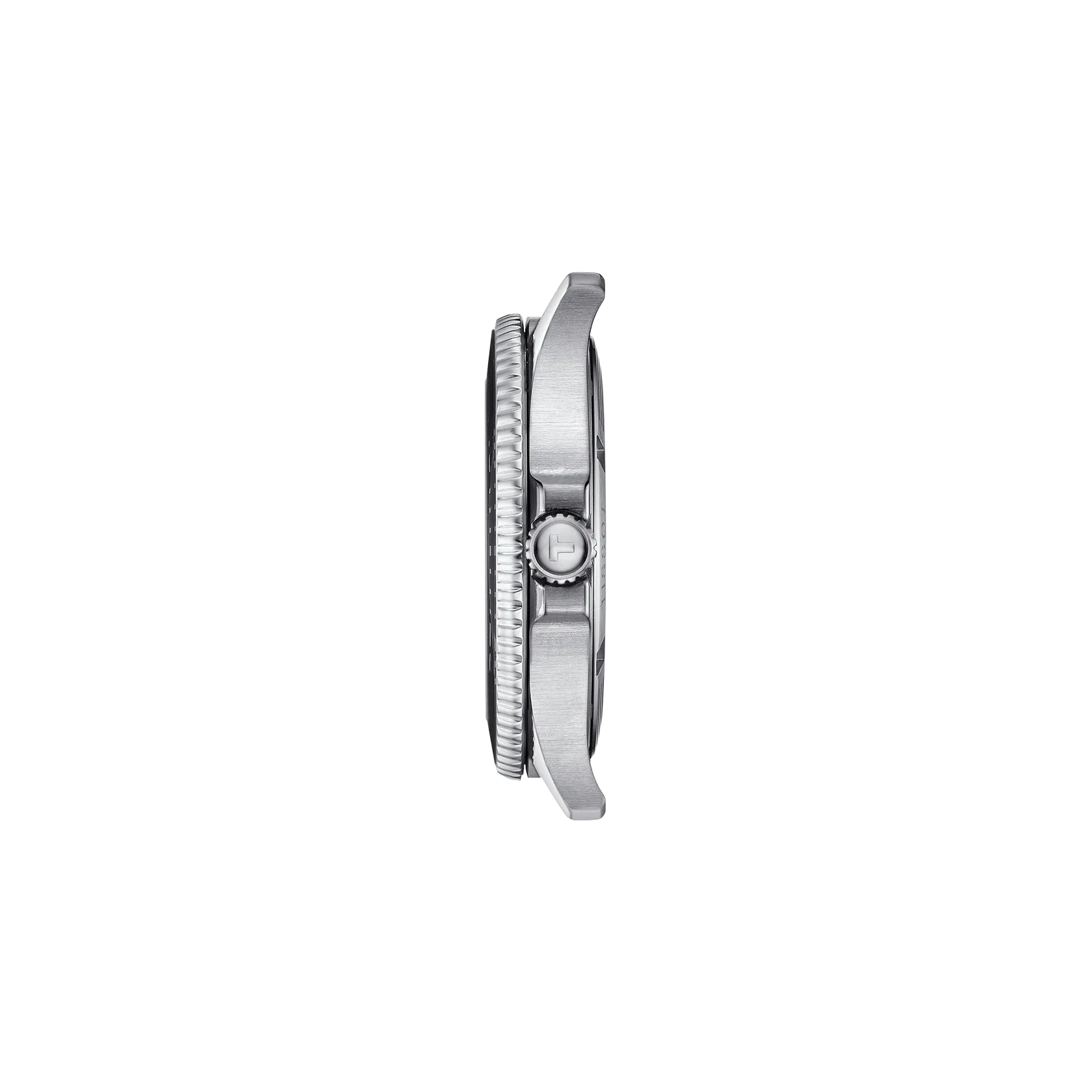 Tissot Seastar 1000 Quartz 40mm screw-down crown profile