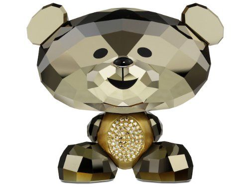 Swarovski Lovlots Bo Bear So Brilliant Crystal Figurine