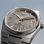 Tissot PRX Titanium 38mm lifestyle detail