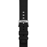 Tissot T-Race Powermatic 80 41mm Automatic Watch T141.807.17.051.00 | Black Dial & Black Silicone Strap