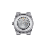 Tissot PRX Powermatic 80 40mm blue dial see-through caseback
