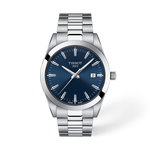 Tissot Gentleman 40mm T127.410.11.041.00 Blue Dial Swiss Quartz Watch
